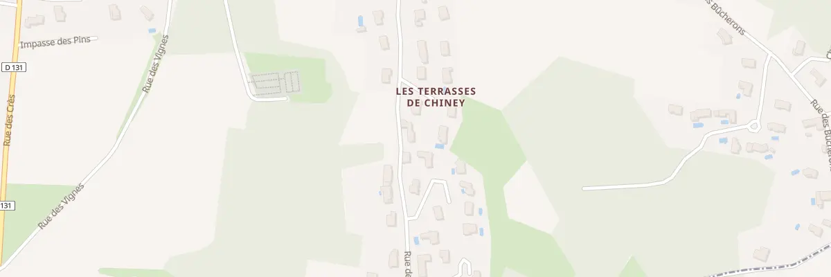 Plan du 25 Rue de Chiney à Assieu