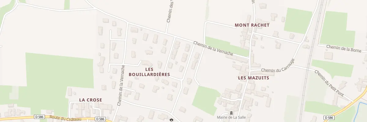 Plan du 15 Lot le Clos des Bouillardieres à La Salle