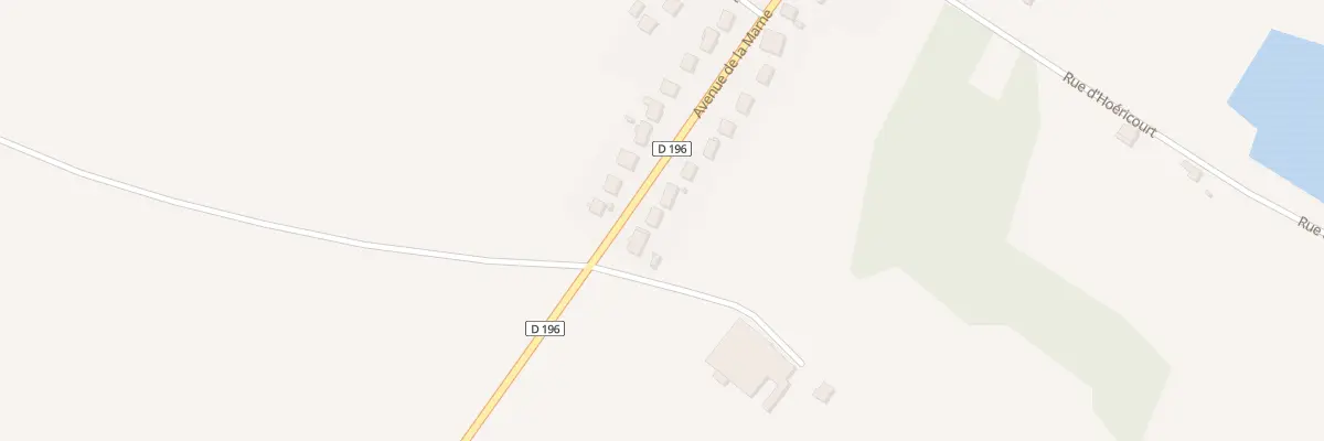 Plan du 71 Av de la Marne à Hallignicourt