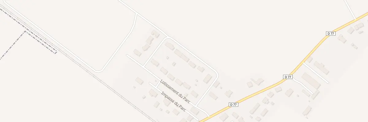 Plan du 7 Imp du Parc à Saint-Eulien