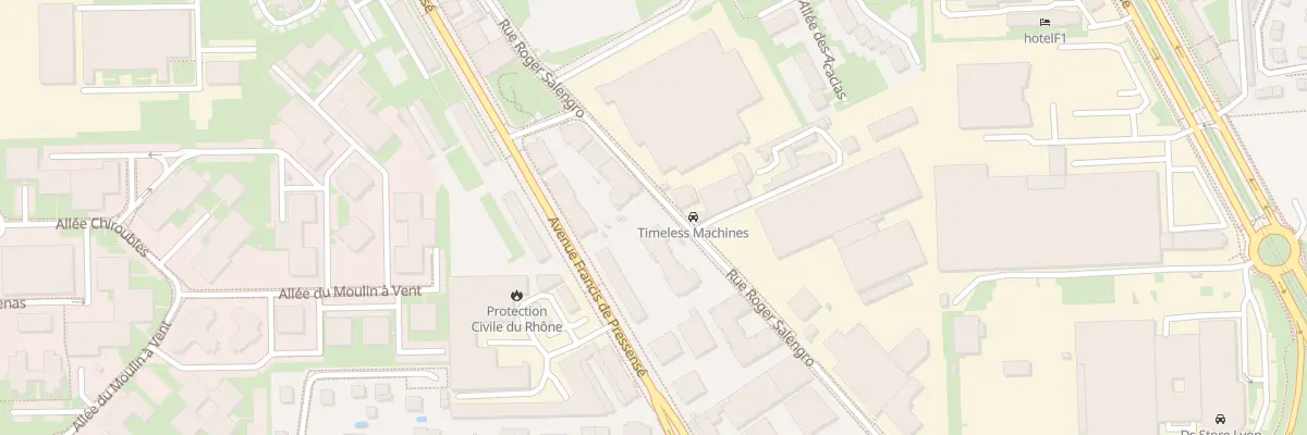 Plan du 48 Rue Roger Salengro à Vénissieux