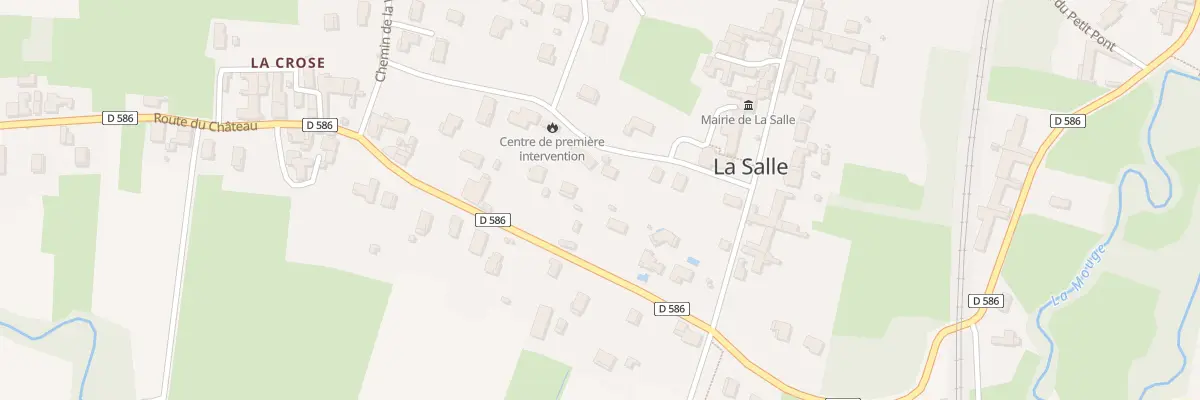 Plan du 105 Chem sous l’Eglise à La Salle