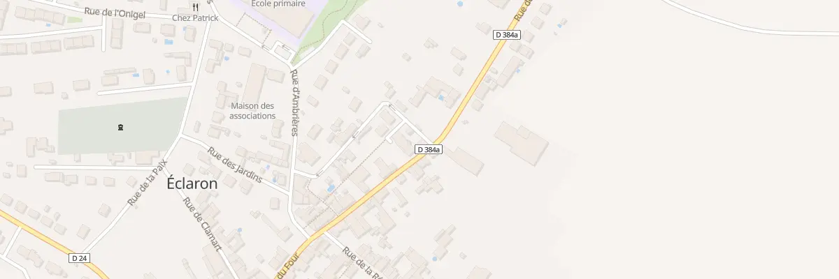 Plan du 25 Rue de Verdun à Éclaron-Braucourt-Sainte-Livière