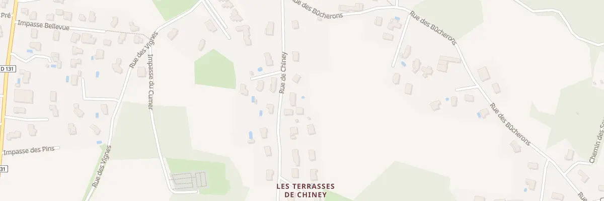Plan du 293 Rue de Chiney à Assieu