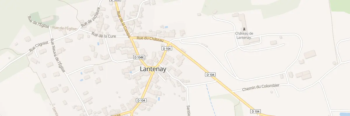 Plan du 2 Rte de Dijon à Lantenay