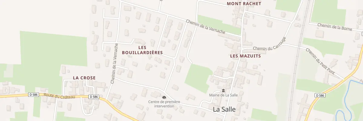 Plan du 19 Lot le Clos des Bouillardieres à La Salle