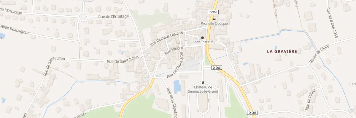 Plan du 5 Rue de l’Abreuvoir à Sennecey-le-Grand