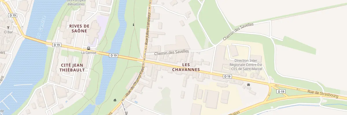 Plan du 33 Rue des Chavannes à Saint-Marcel