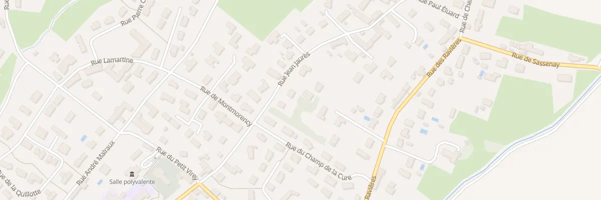 Plan du 200 Rue Jean Jaures à Virey-le-Grand