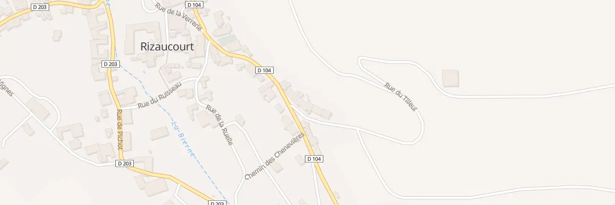 Plan du 2 Rue du Tilleul à Rizaucourt-Buchey