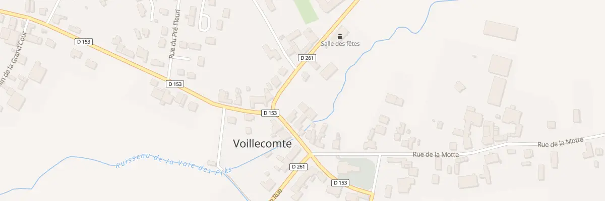 Plan du 4B Rue de la Croix à Voillecomte