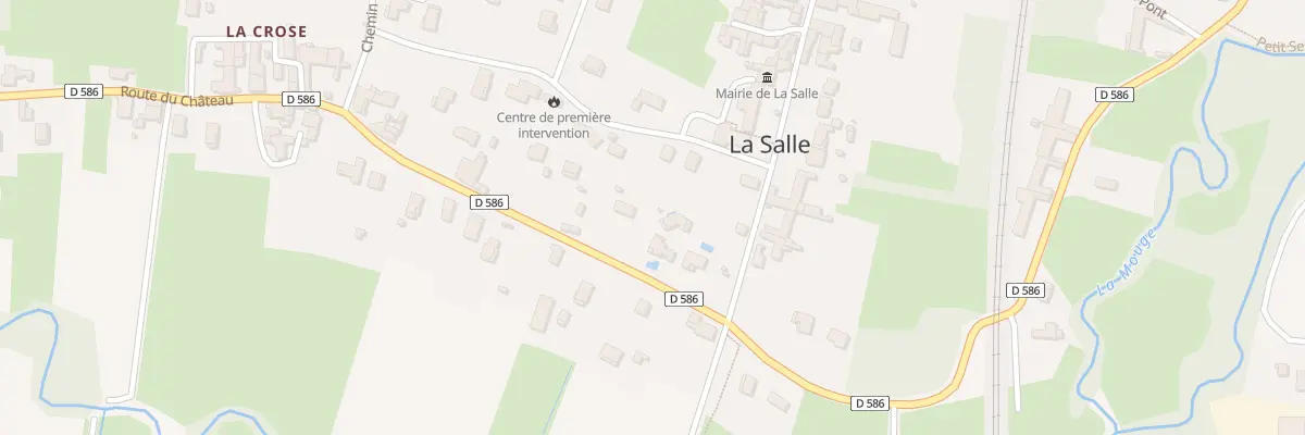 Plan du 67 Chem sous l’Eglise à La Salle