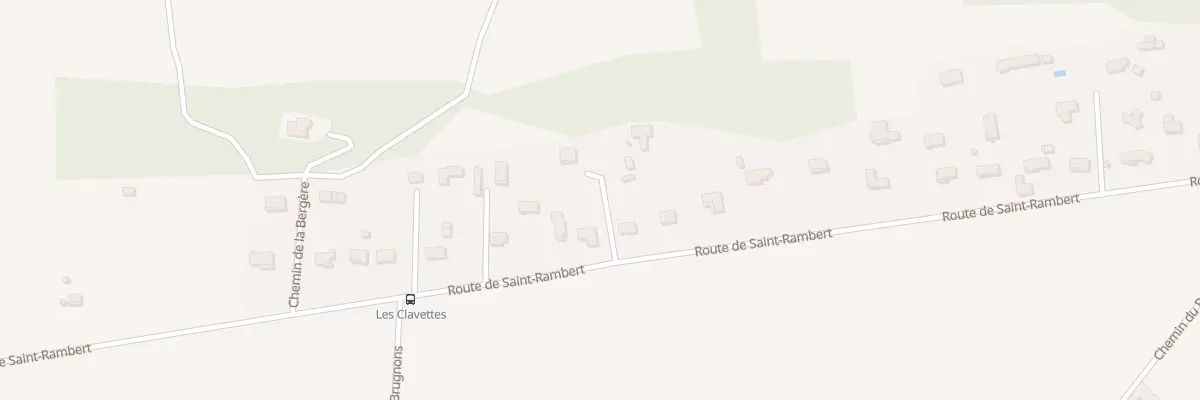 Plan du 5275 Les Clavettes à Bougé-Chambalud
