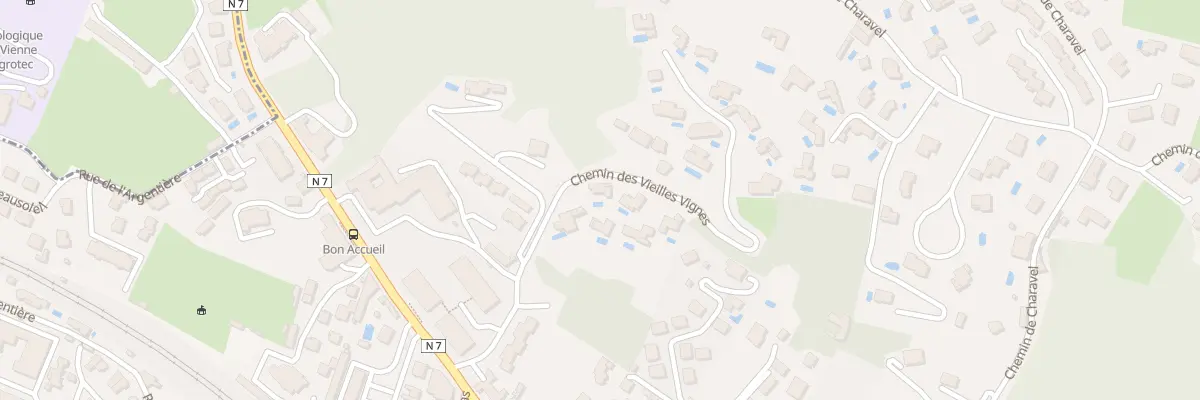 Plan du 51 Mte de Bon Accueil à Vienne