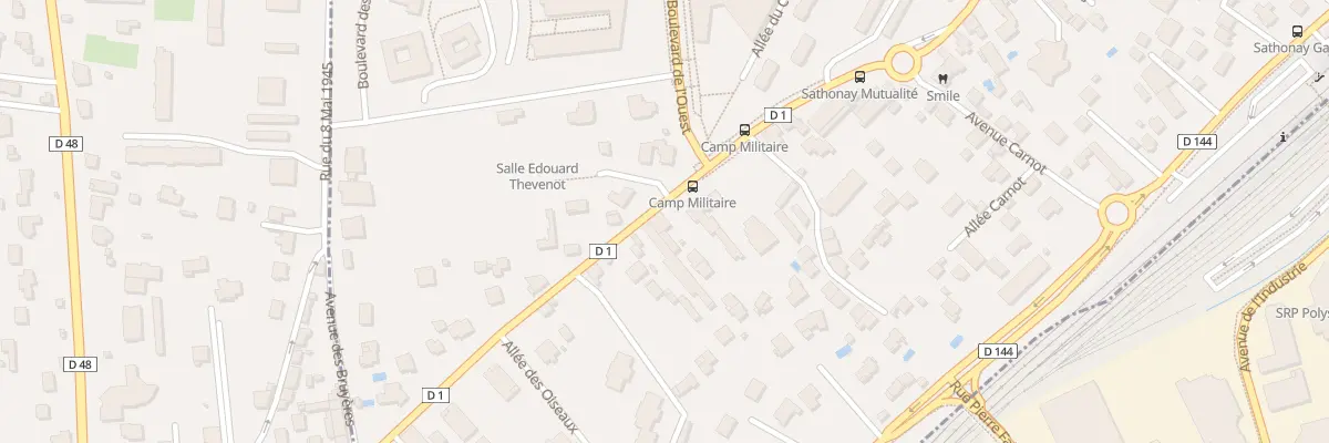 Plan du 51 Av Paul Delorme à Sathonay-Camp