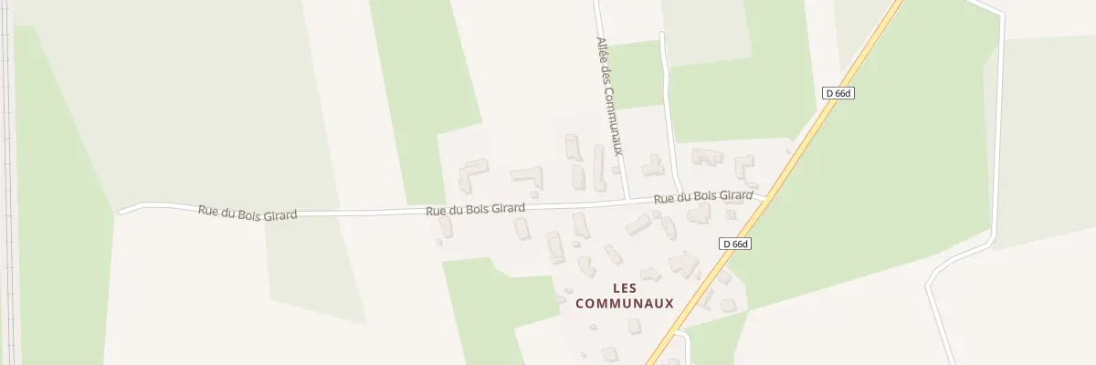 Plan du 237 Rue du Bois Girard à Rancé