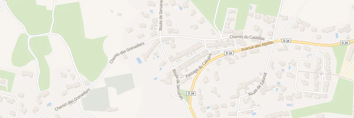 Plan du 5 Rue Di Biou à Mouriès