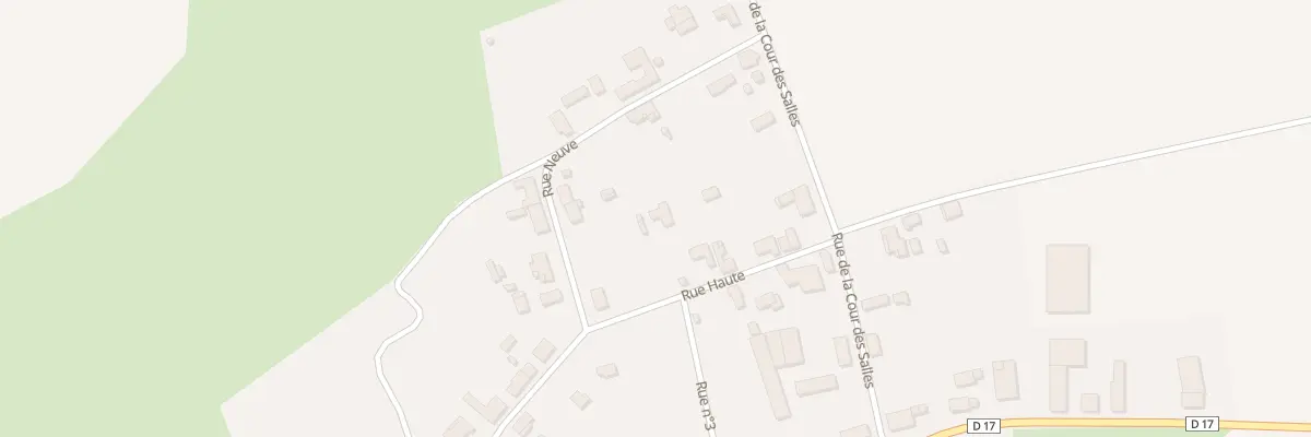 Plan du 3 Rue Haute à Charmont