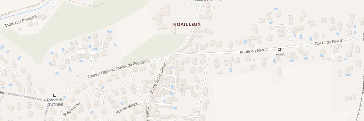 Plan du 24A Rte de Favret à Cailloux-sur-Fontaines