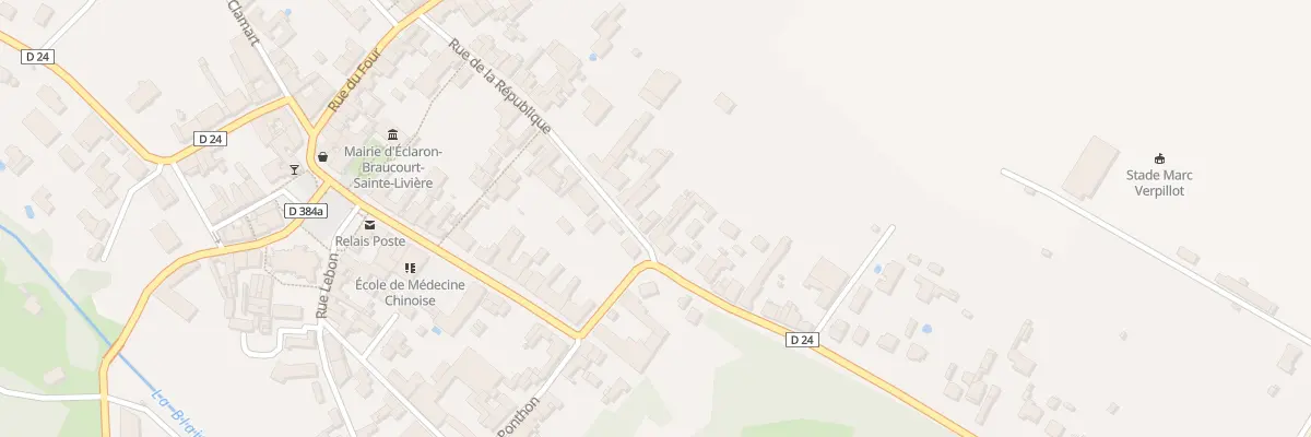 Plan du 8 Rue de la République à Éclaron-Braucourt-Sainte-Livière