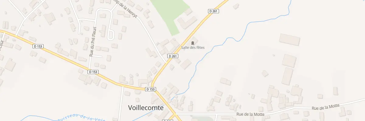 Plan du 4 Rue du Caron à Voillecomte