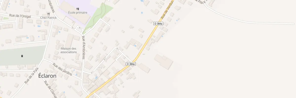 Plan du 16 Rue de Verdun à Éclaron-Braucourt-Sainte-Livière