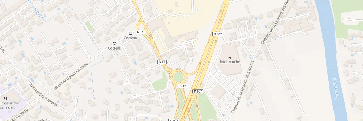 Plan du 98A Rte de Châteauneuf-du-Pape à Sorgues