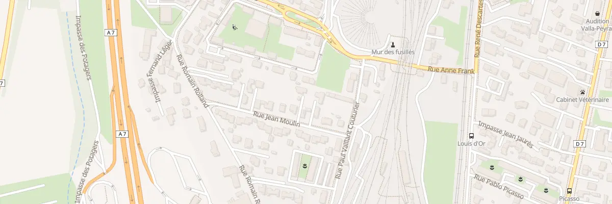 Plan du 4B Rue Jean Moulin à Portes-lès-Valence