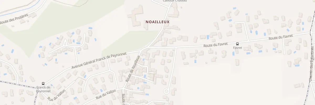 Plan du 46A Rte de Favret à Cailloux-sur-Fontaines