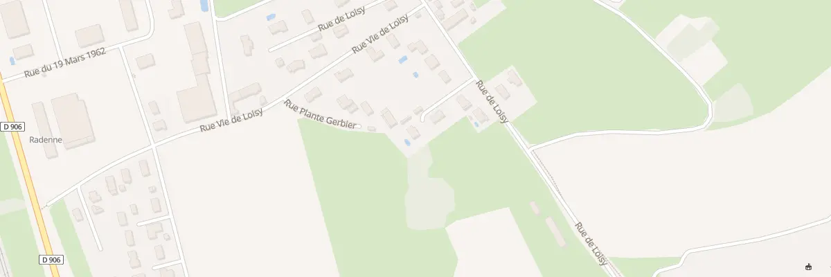 Plan du 35B Rue de Loisy à Varennes-le-Grand
