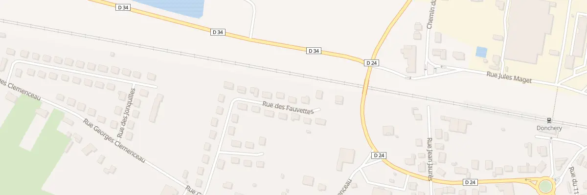 Plan du 9 Rue des Fauvettes à Donchery