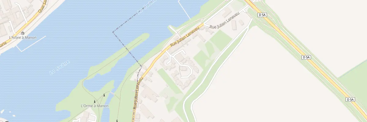 Plan du 1 Rue Beaupré à Saint-Marcel