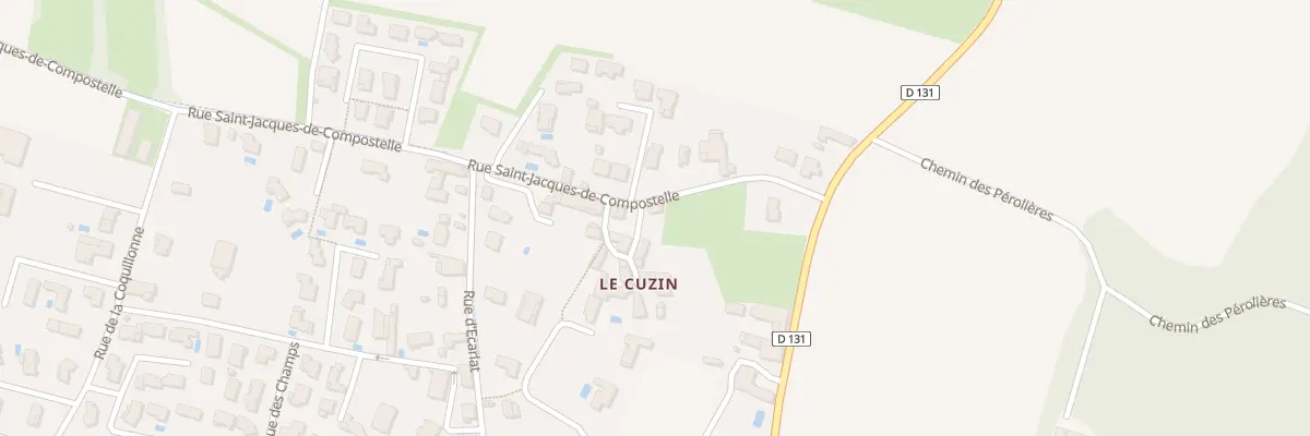 Plan du 128 Rue du Cuzin à Assieu