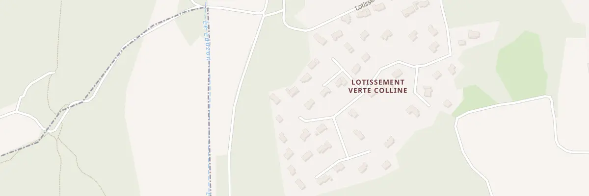 Plan du 5238 Lot Verte Colline à Chamaret