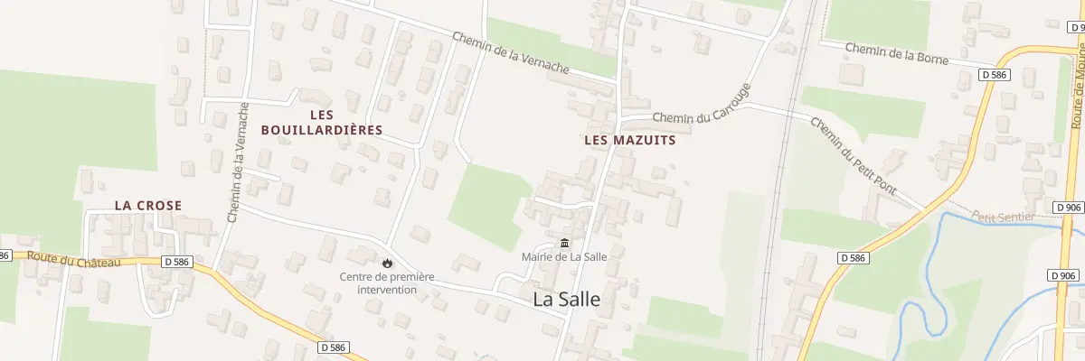 Plan du 32 Imp des Mauzuits à La Salle