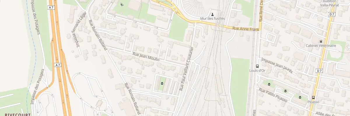 Plan du 112 Rue Jean Moulin à Portes-lès-Valence