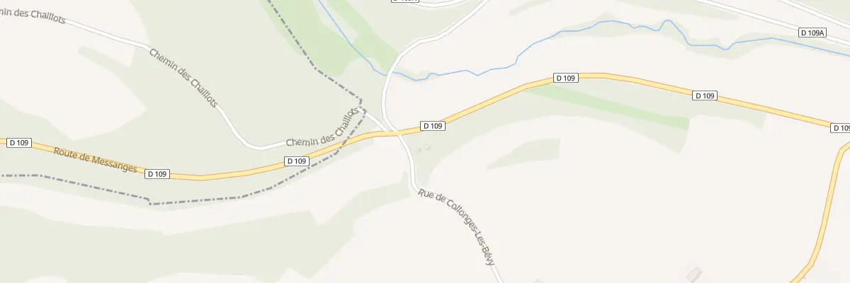 Plan du 5062 En Messouse à Messanges