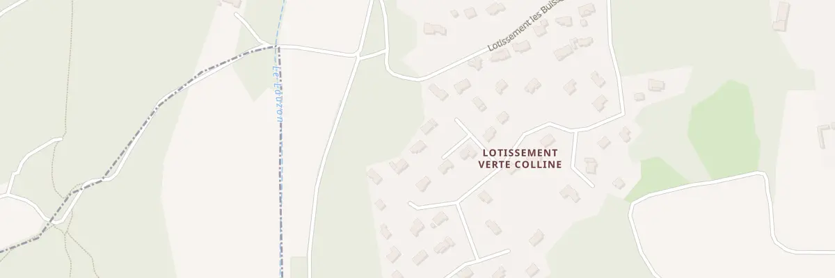 Plan du 30 Lot Verte Colline à Chamaret
