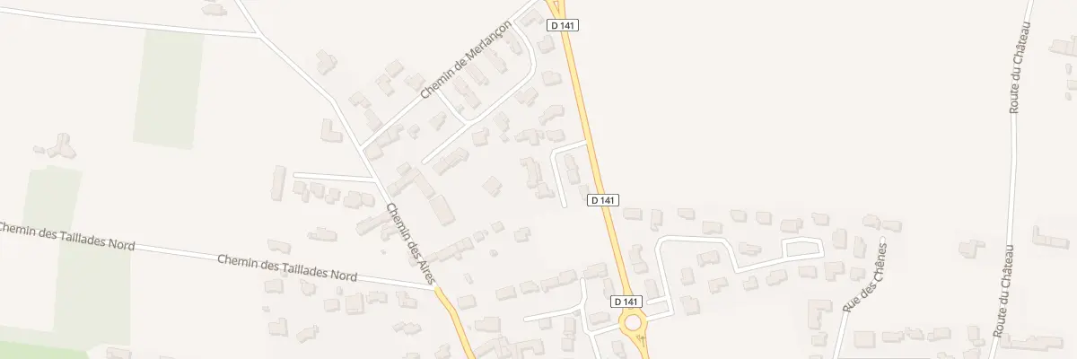 Plan de L’Espinassiere à Bouchet