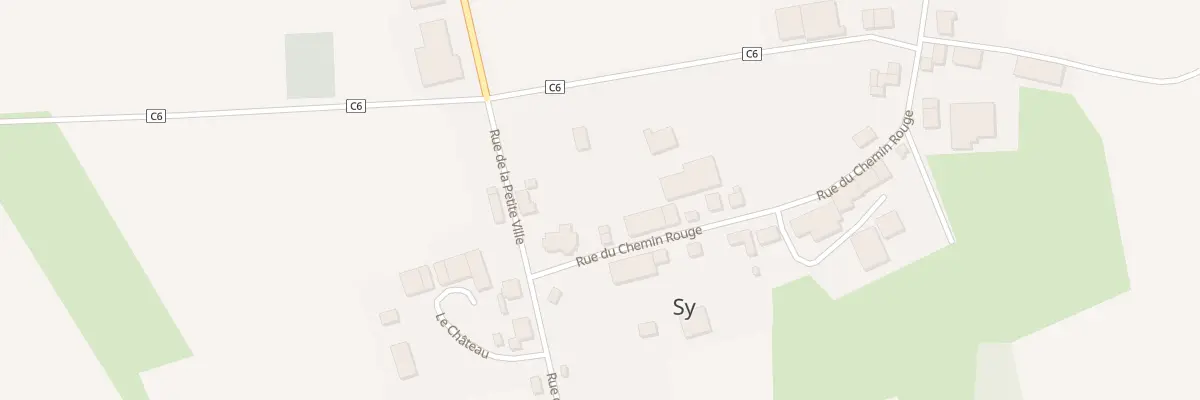 Plan du 1 Rue du Chemin Rouge à Sy