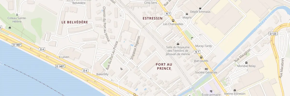 Plan du 15C Rue Pegeron à Vienne