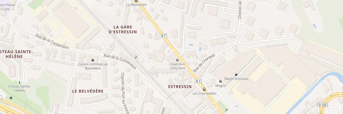 Plan du 56 Mte de Bon Accueil à Vienne