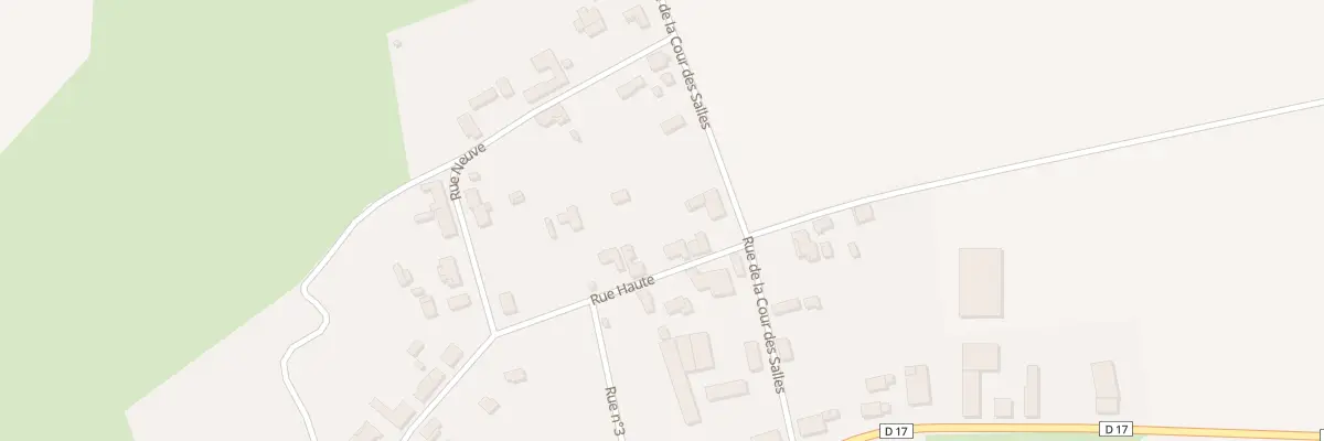 Plan du 9 Rue Haute à Charmont