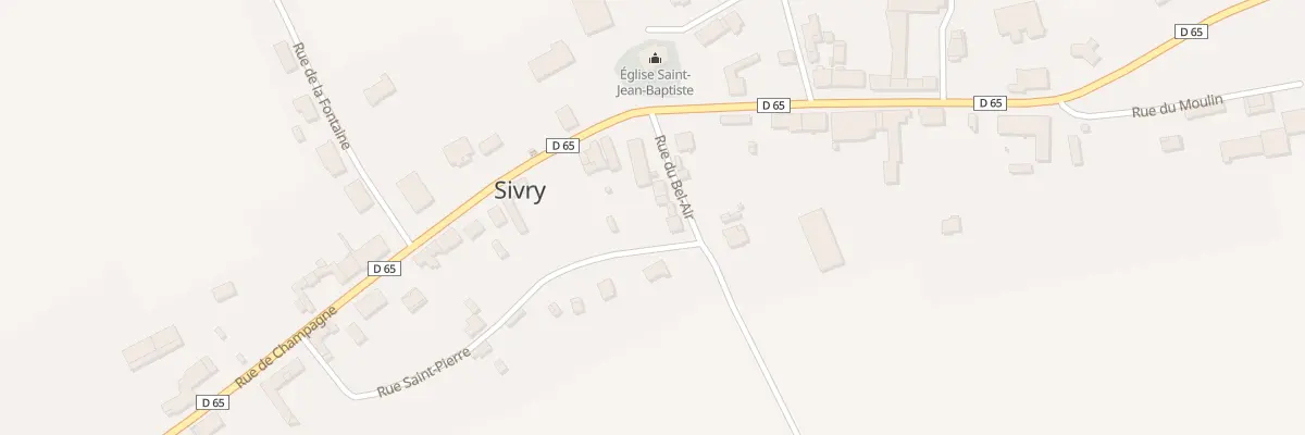 Plan du 5 Rue du Bel Air à Sivry-Ante