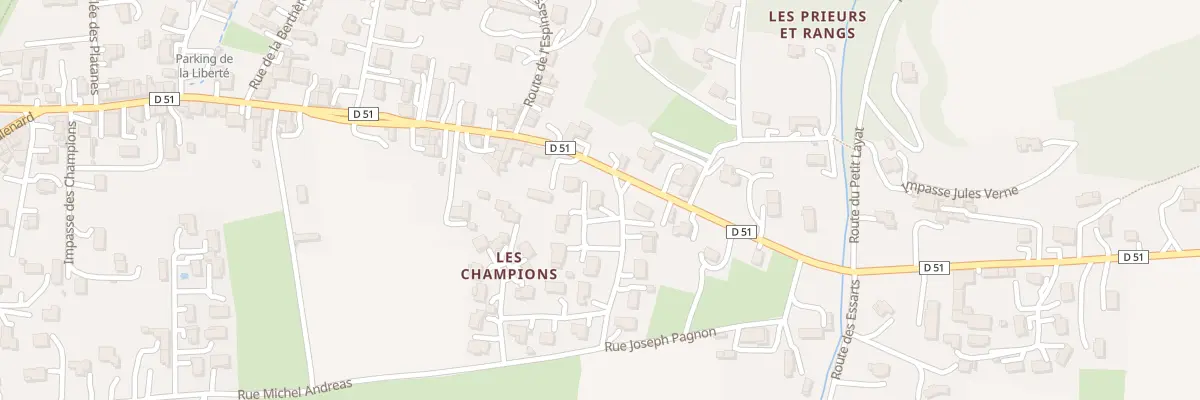 Plan du 5546 Les Pres Nouveaux à Saint-Uze