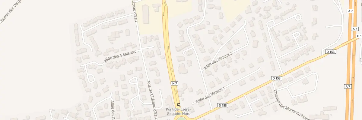 Plan du 11C Rue Parc du Midi à Pont-de-l’Isère