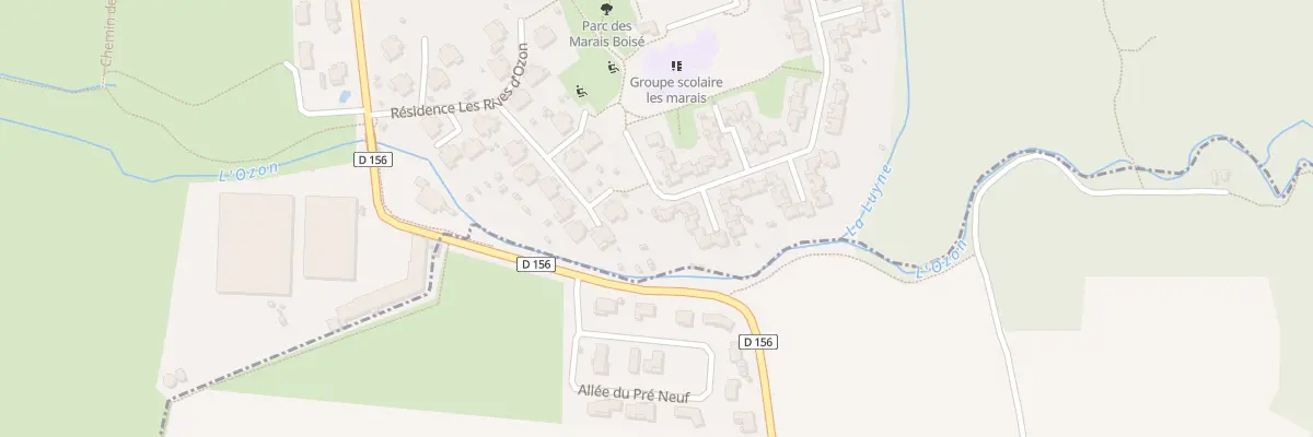 Plan du 84 Av Jean Rostand à Saint-Symphorien-d’Ozon
