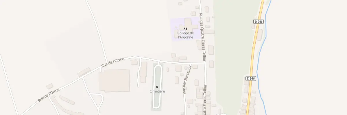 Plan du 6 Rue de l’Orme à Grandpré