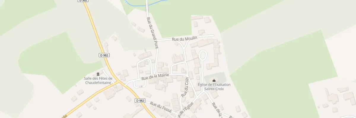 Plan du 4 Rue des Brebis à Chaudefontaine