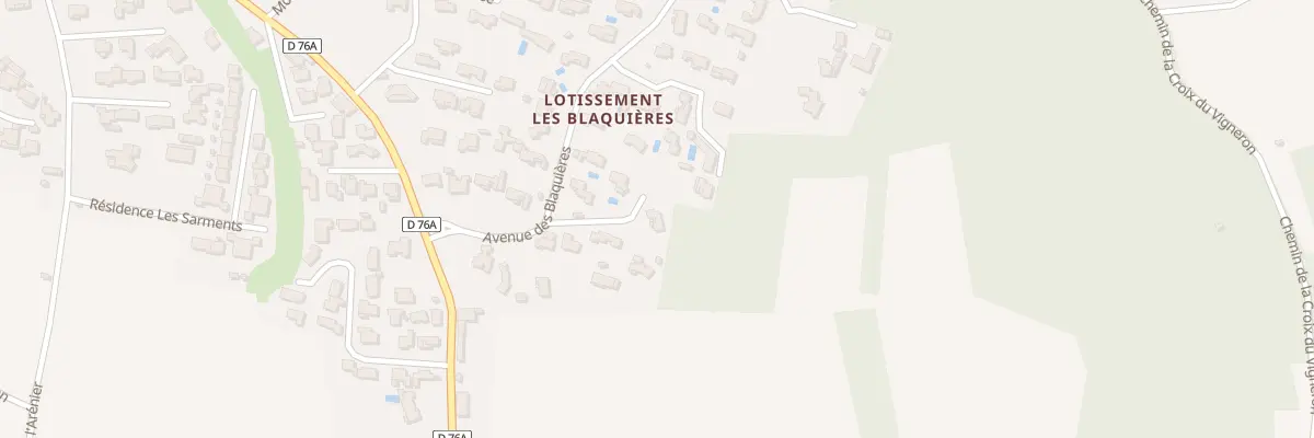 Plan du 9 Lot Les Blaquieres à Châteaurenard